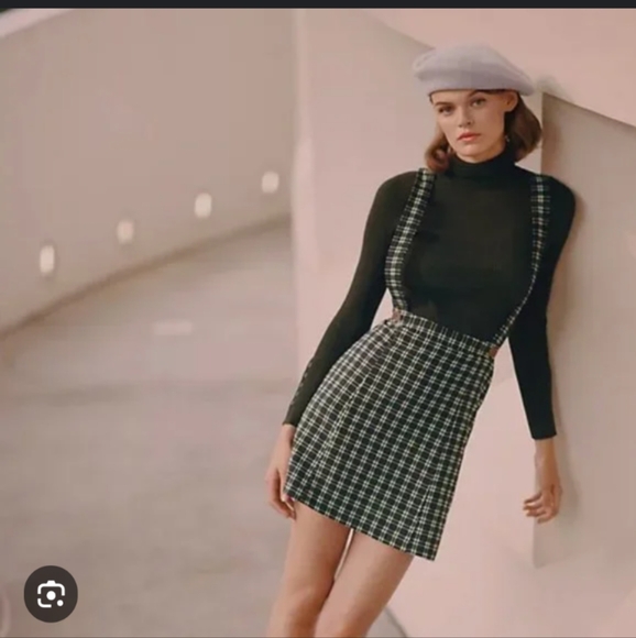 Anthropologie Dresses & Skirts - Maeve Pinafore Suspender Skirt Anthropologie